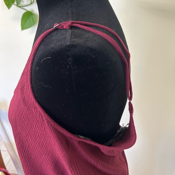 Lulus: Adjustable Spaghetti Strap Maxi Dress WITH Pockets - Picture 4 of 5